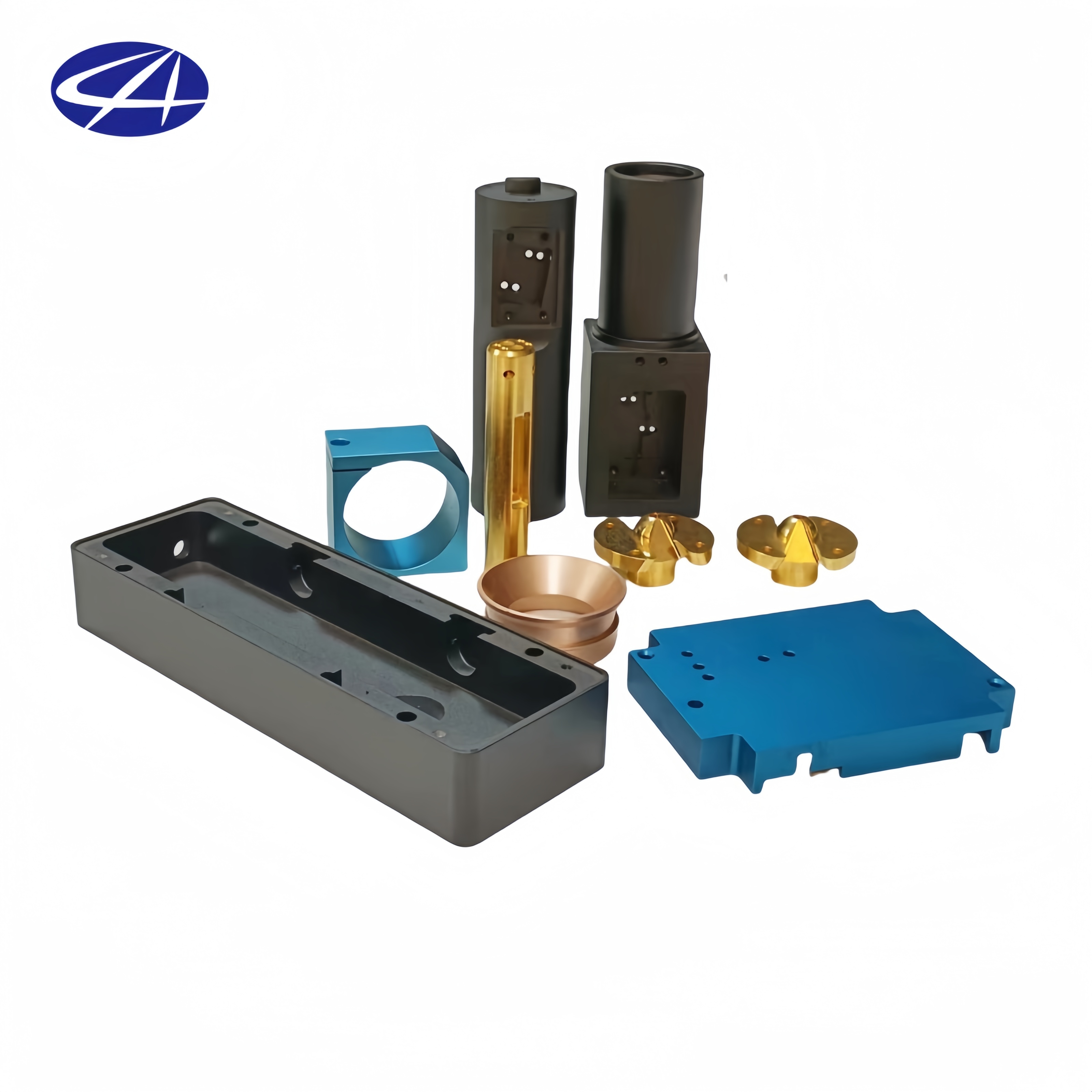 Peças de usinagem CNC de precisão de 4 eixos personalizadas para peças de metal