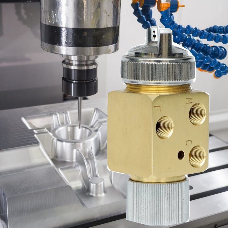 Aspersores de jardim com fresagem CNC de precisão de 5 eixos 