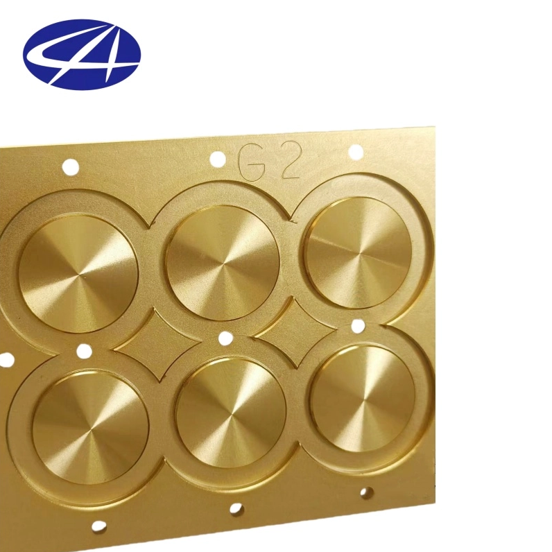 Peças torneadas de latão usinadas CNC personalizadas de alta precisão 